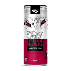 WHITEWOLF CREAMING SODA SMART ENERGY DRINK 330ML