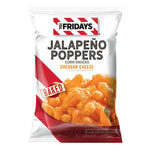 TGI FRIDAYS JALAPENO POPPERS CORN Snacks CHEDDAR CHEESE Chips 99.2g