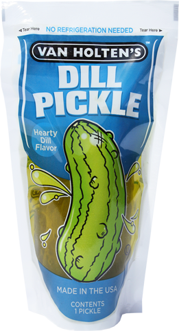 
            
                Load image into Gallery viewer, Van Holten&amp;#39;s Dill Pickle in a Pouch 270g
            
        