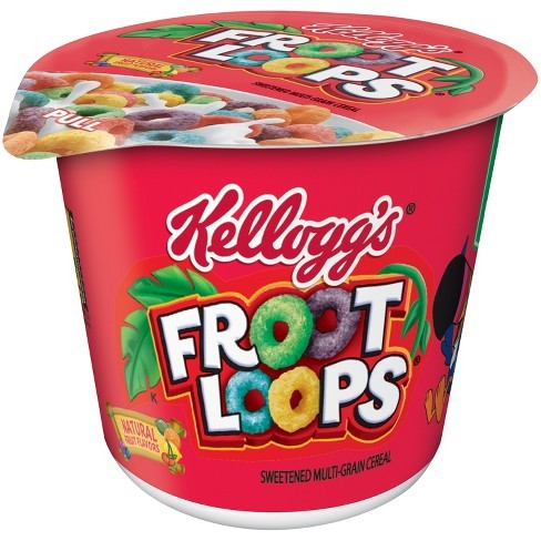 
            
                Load image into Gallery viewer, KELLOGG&amp;#39;S FROOT LOOPS CUP CEREAL 42G
            
        