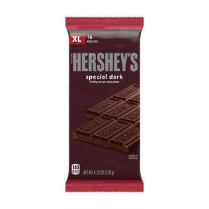 
            
                Load image into Gallery viewer, Hershey&amp;#39;s SPECIAL DARK Mildly Sweet CHOCOLATE XL 120G
            
        