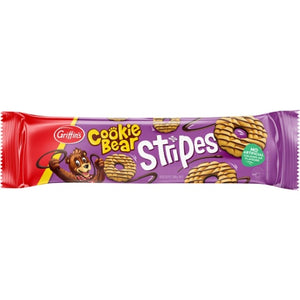 
            
                Load image into Gallery viewer, Griffin&amp;#39;s Cookie Bear Stripes Biscuits 200g
            
        
