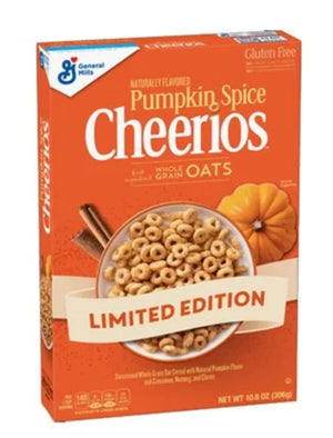 General Mills Cheerios Pumpkin Spice Flavour Cereal 306g Gluten Free