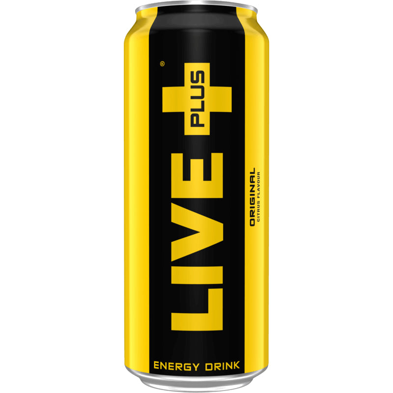 
            
                Load image into Gallery viewer, LIVE PLUS ENERGY DRINK CAN 500ML
            
        