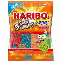 Streamer Candy HARIBO Sour Streamers Zing 127g – Redfern Convenience Store