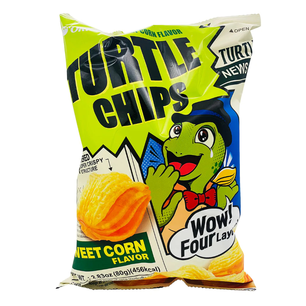 
            
                Load image into Gallery viewer, Orion Turtle Chips Sweet Corn Flavour 80g &amp;quot;Korea&amp;quot;
            
        