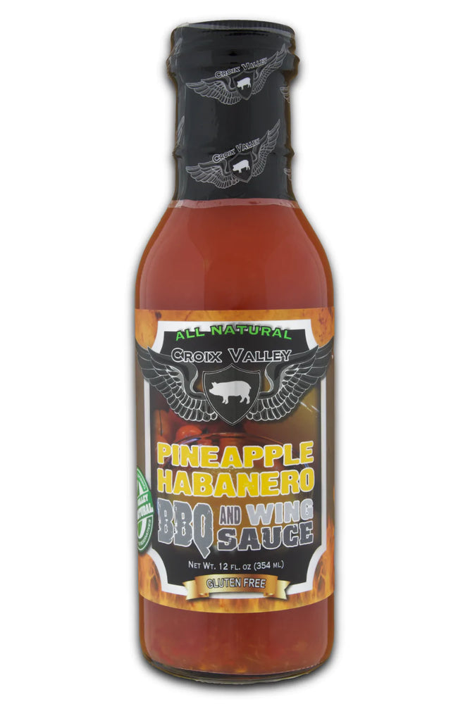 
            
                Load image into Gallery viewer, Croix Valley Pineapple Habanero BBQ and Wing Sauce 354mL
            
        