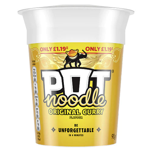 POT Noodle Original Curry Flavour 90g – Redfern Convenience Store