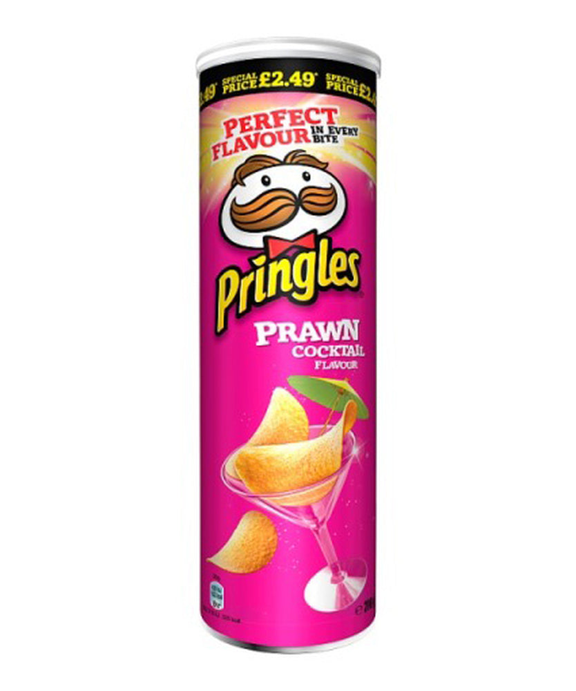 Pringles Peawn Cocktail flavour 200g UK