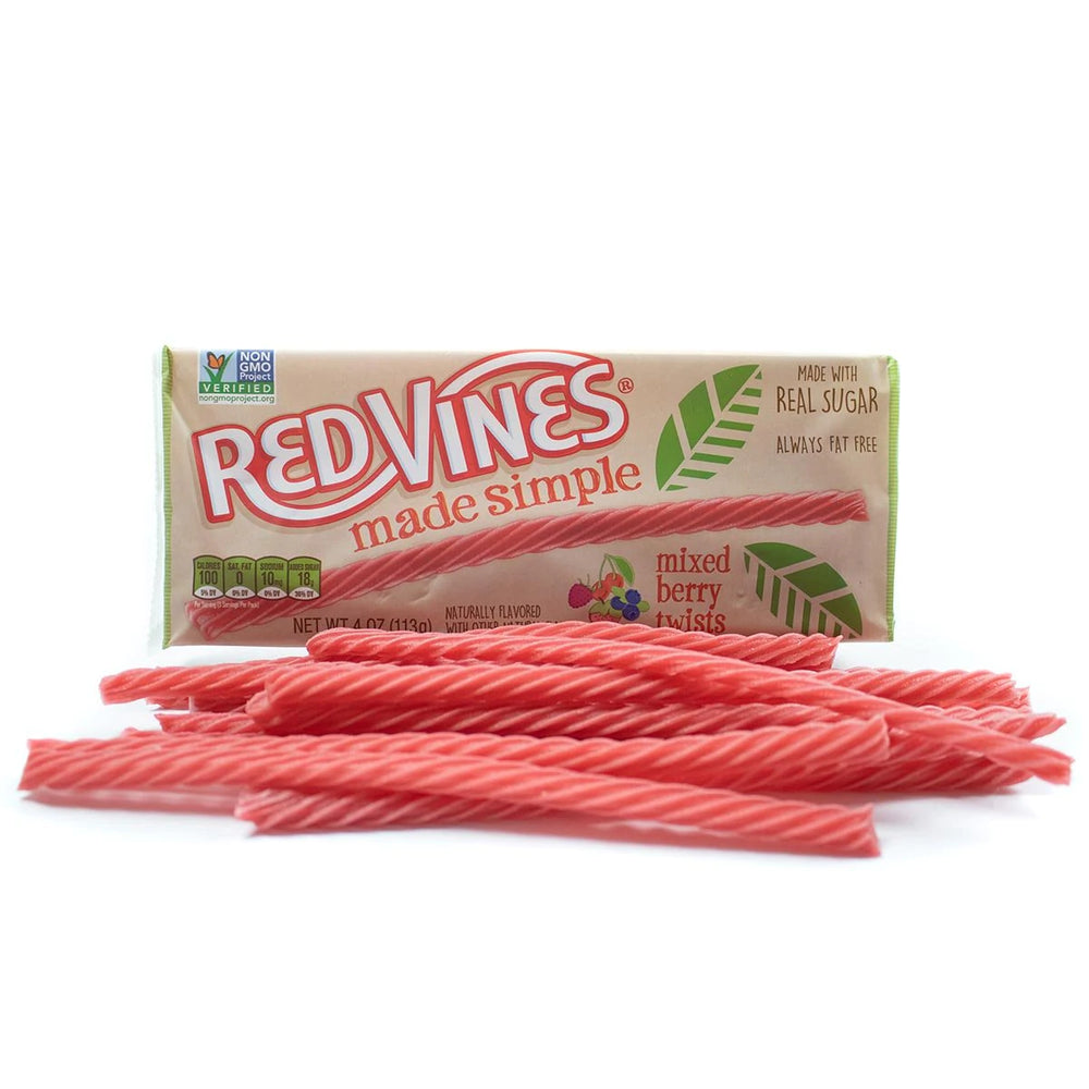 
            
                Load image into Gallery viewer, REDVINES MIXED BERRY TWISTS 113G
            
        