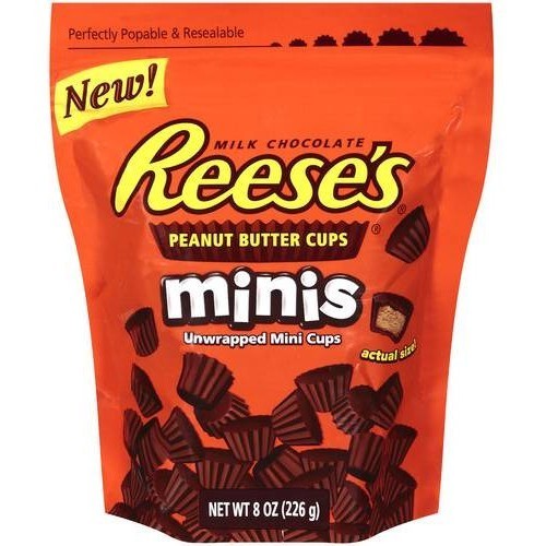 
            
                Load image into Gallery viewer, Reese&amp;#39;s Minis Peanut Butter 215g
            
        