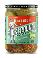 Suckerpunch pickle Original Spicy Garlic chips 710ml