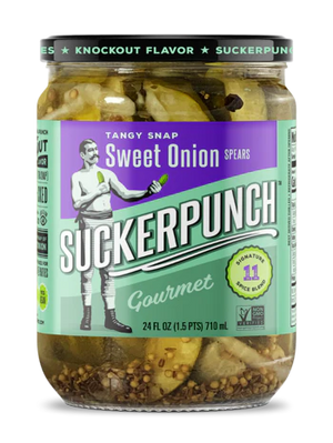 Suckerpunch pickle Snappy Classic Dill Spears 710ml