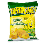 Tortolines Salted Plantain Chips 70G