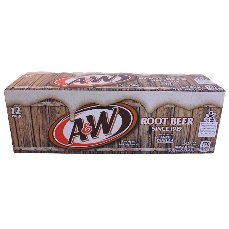 A & W Root Beer 355ml