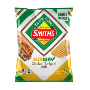 Smith's Subway Chicken Teriyaki Sub Flavour Chips 150g