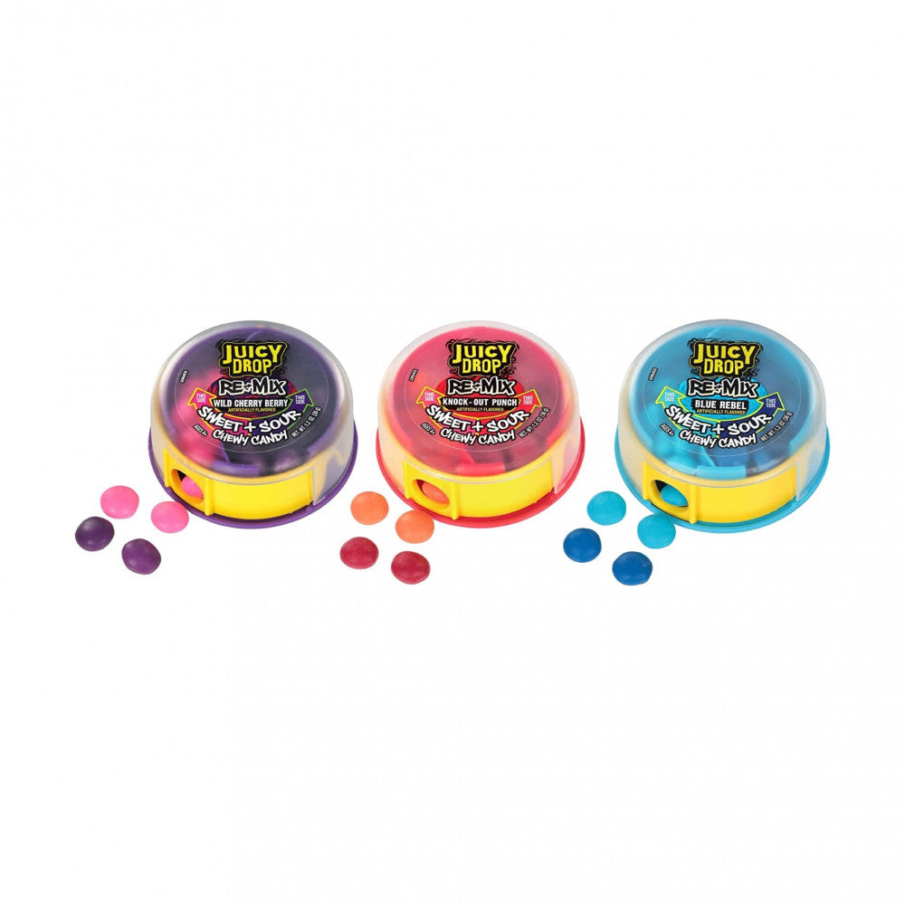 Juicy Drop ReMix Sweet+Sour Chewy Candy 36g