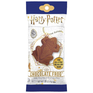 HARRY POTTER CHOCOLATE FROG, MILK CHOCOLATE WITH CRISPED RICE 15G