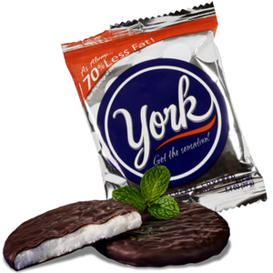Hershey York Dark Chocolate covered Peppermint Pattie 39g