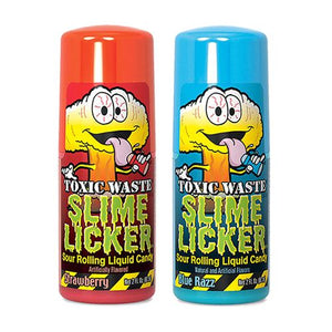 TOXIC WASTE SLIME LICKER SOUR ROLLING LIQUID CANDY 60ML