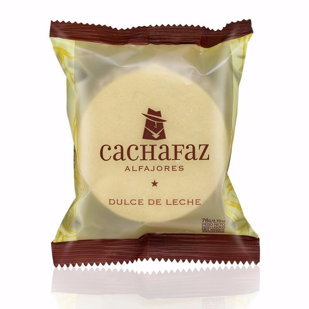 Cachafaz Alfajor Cornstarch Maicena with Grated Coconut and Dulce de Leche ( Argentina)