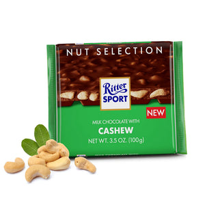 
            
                Load image into Gallery viewer, Ritter Sport Cashew 100g
            
        