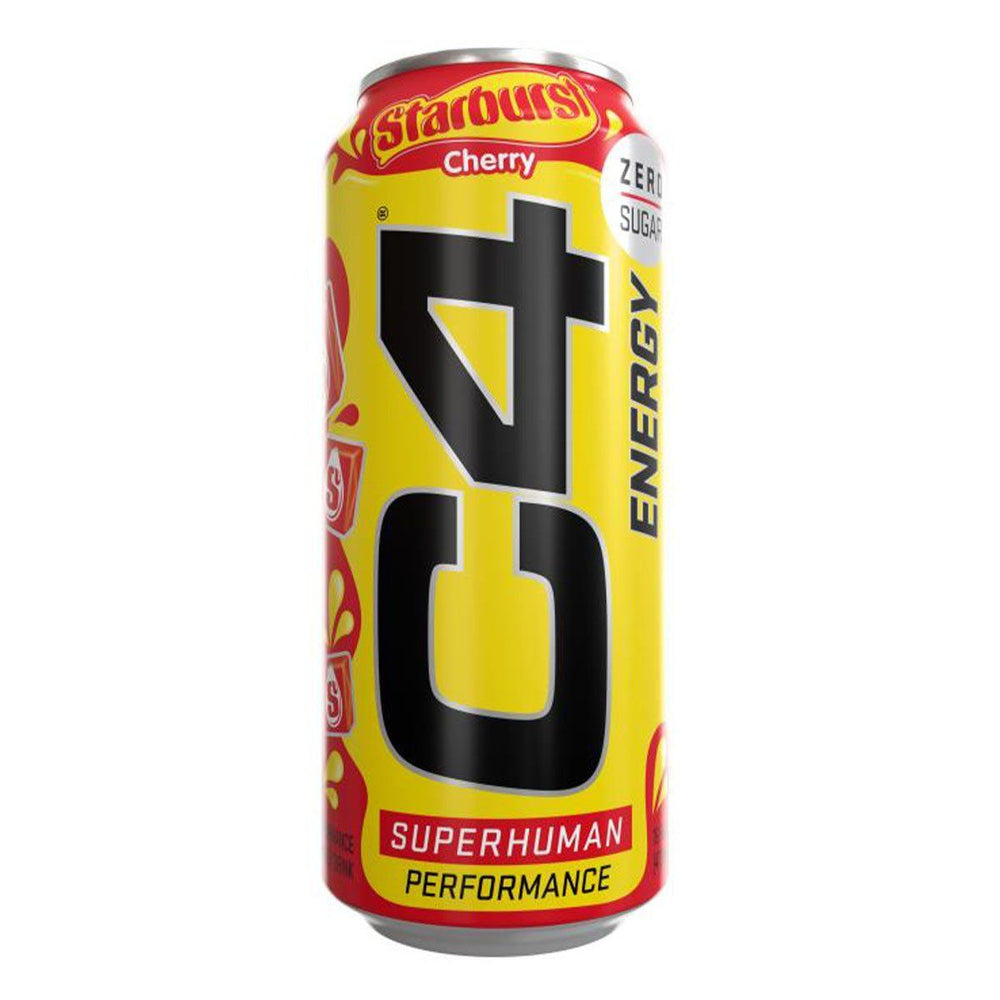 
            
                Load image into Gallery viewer, C4 Carbonated PRE-WORKOUT STARBURST CHERRY 473ml
            
        