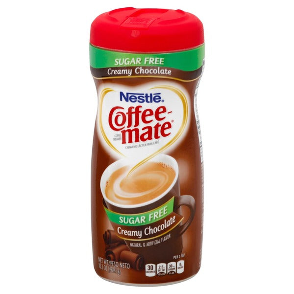 NESTLE COFFEE MATE CHOCOLATE CREME 0g SUGAR 298.1G