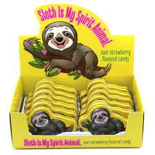 Sloth is My Spirit Animal Tin Candy