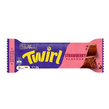 Cadbury Twirl Strawberry Flavour 39g