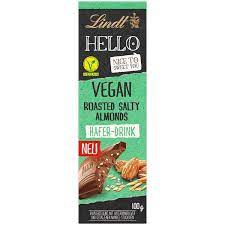 
            
                Load image into Gallery viewer, Lindt HELLO VEGAN ROASTED SALTY ALMONDS &amp;quot;HAFER-DRINK&amp;quot; 100g
            
        