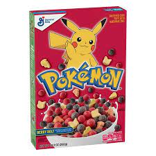 General Mills POKEMON BERRY BOLT Cereal 292G