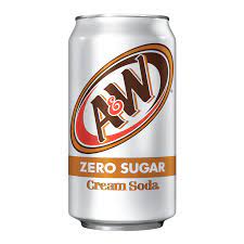 
            
                Load image into Gallery viewer, A &amp;amp; W Zero Sugar Cream Soda 355ml
            
        