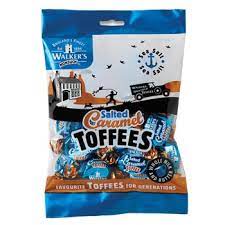 
            
                Load image into Gallery viewer, WALKER&amp;#39;S SALTED CARAMEL TOFFEES 150G
            
        