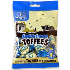 
            
                Load image into Gallery viewer, WALKER&amp;#39;S ENGLISH CREAMY TOFFEES 150G
            
        