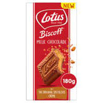 Lotus Biscoff Speculoos Creme - Milk Chocolate Block 180g