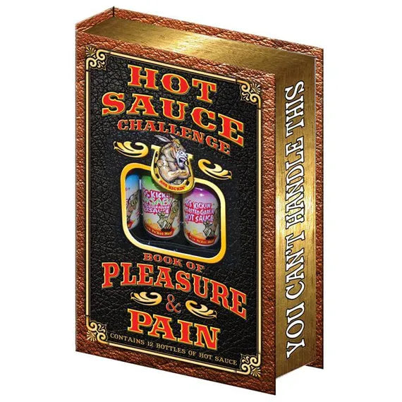 Ass Kickin' Hot Sauce Challenge Book (12 x 22g)
