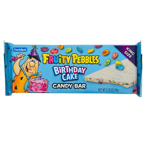 Post Fruity Pebbles BIRTHDAY CAKE Candy Bar King Size 78g