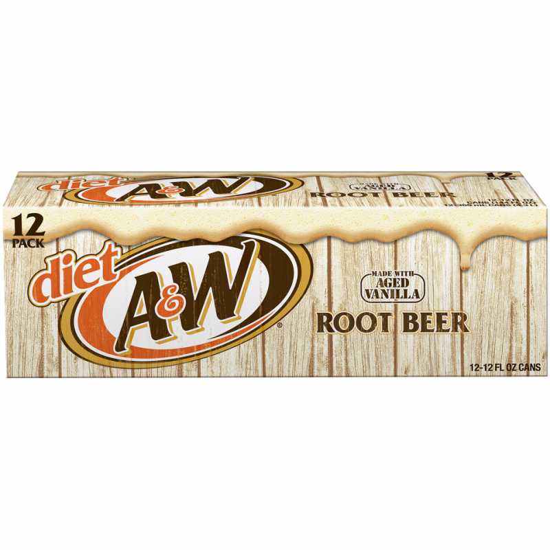 A & W ZERO SUGAR Root Beer 355ml