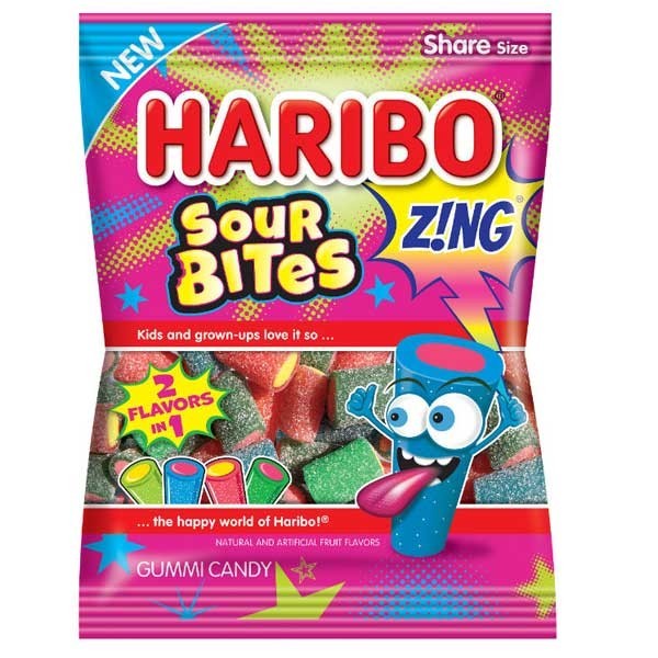 
            
                Load image into Gallery viewer, HARIBO Zing Sour Bites 127g
            
        
