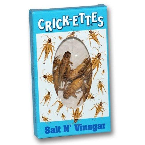 
            
                Load image into Gallery viewer, Hotlix Crick-ettes Salt N Vinegar  Insects Bugs Crickets Snacks
            
        
