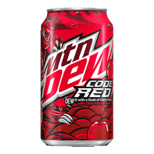 Mountain DEW CODE RED CAN Mtn 355ml
