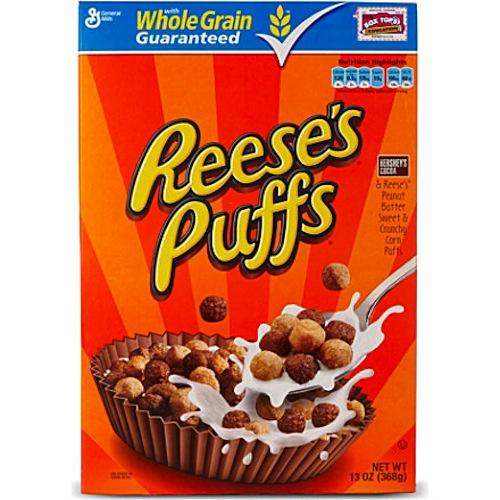 
            
                Load image into Gallery viewer, Reese&amp;#39;s Puffs Peanut Butter Cereal 326g
            
        