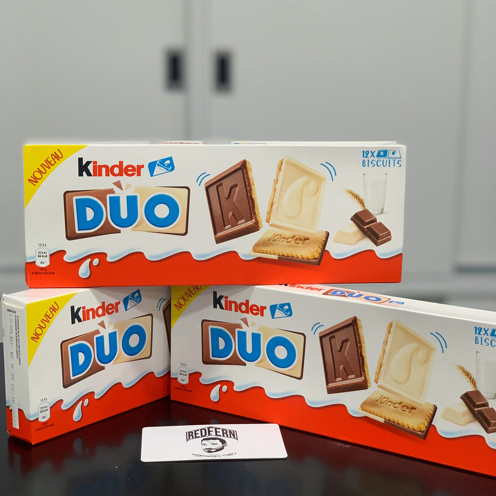 
            
                Load image into Gallery viewer, Kinder DUO Biscuits 12pk  150g &amp;quot;limited edition&amp;quot;
            
        