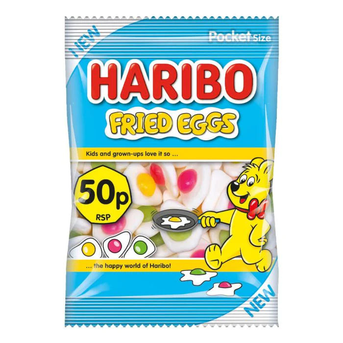 HARIBO FRIED EGGS LOLLIES 60G