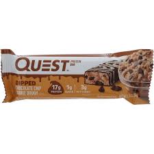 
            
                Load image into Gallery viewer, Quest Protein Bar Dipped Chocolate Chip Cookie Dough 50g
            
        