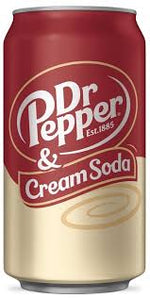 Dr Pepper & Cream Soda Can 355ml