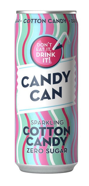 CANDY CAN SPARKLING COTTON CANDY  DRINK 330ML