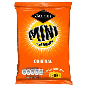 
            
                Load image into Gallery viewer, JACOB&amp;#39;S MINI CHEDDARS CHEESE ORIGINAL 50G
            
        