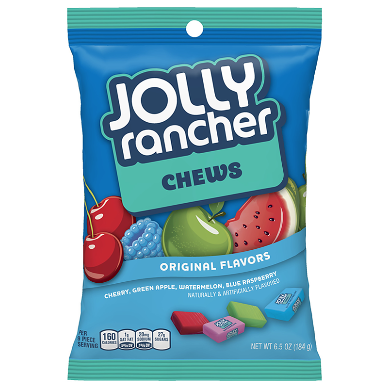 Jolly Rancher Chews Original Flavors 184g